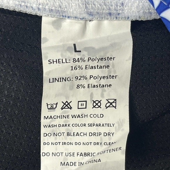 Moteepi Golf Skort Skirt Size L Modest 20" UV Protection HIgh Waist Pockets Blue - Picture 10 of 11